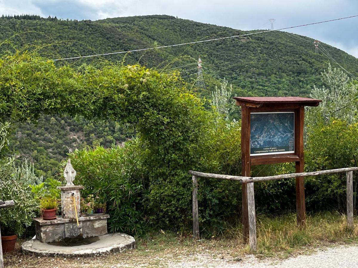 Appartamento A Valle San Martino Di Spoleto Eksteriør bilde