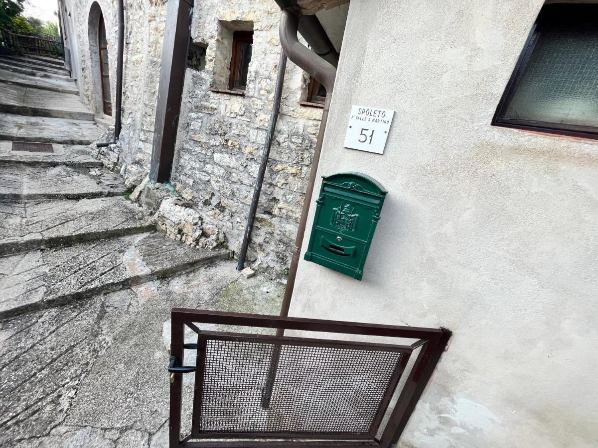 Appartamento A Valle San Martino Di Spoleto Eksteriør bilde