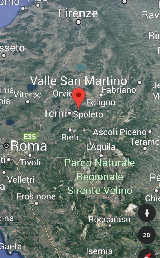 Appartamento A Valle San Martino Di Spoleto Eksteriør bilde